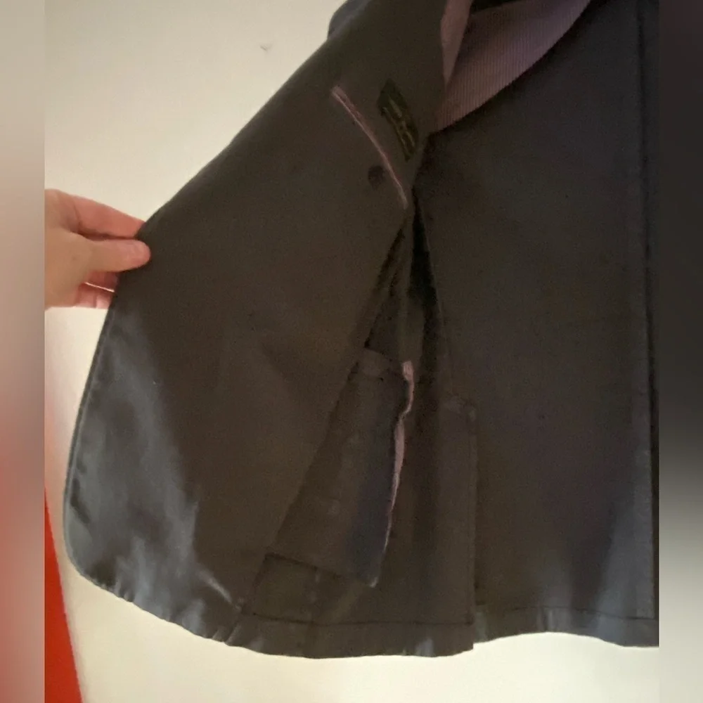 Brooks Brothers Red Fleece Gray Cotton Jacket 42L